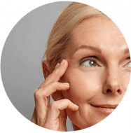 Redução da profundidade das rugas